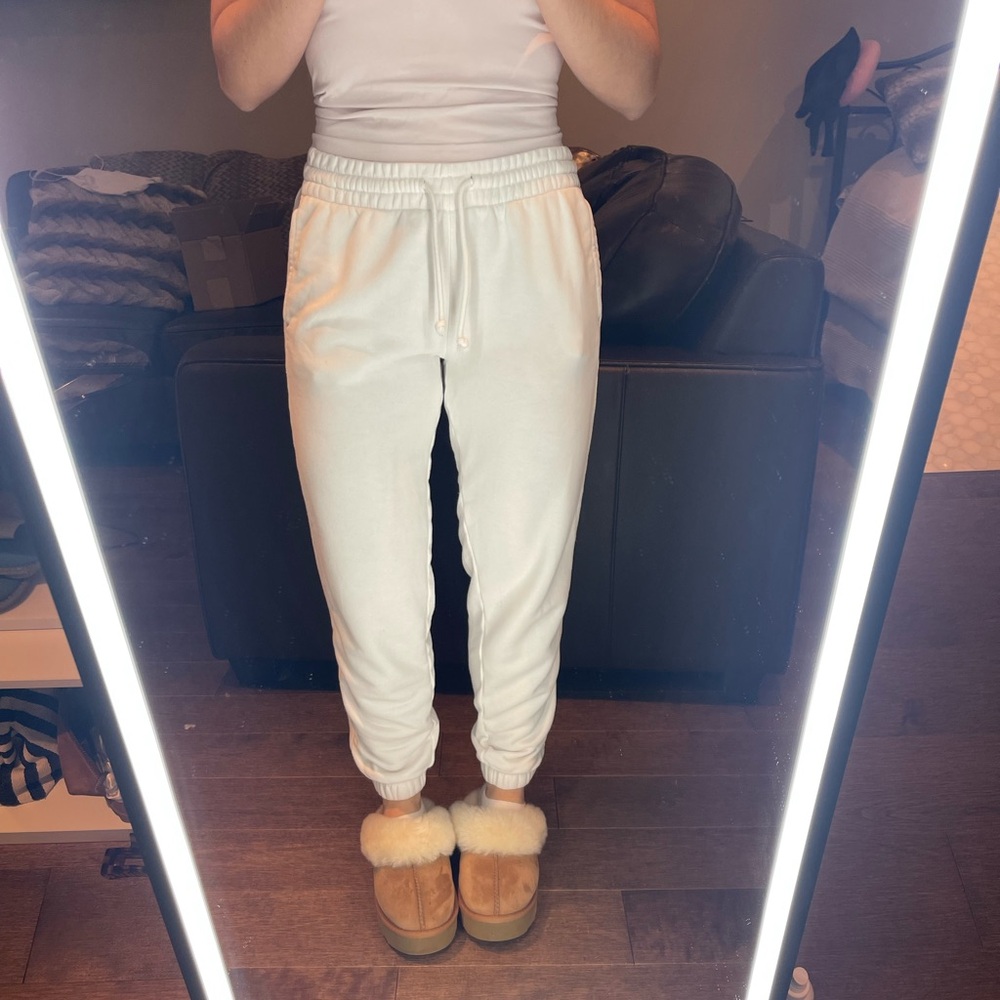 TNA White Lounge Pants